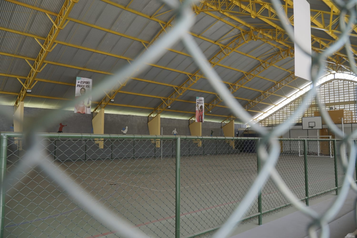 Quadra Professora Maria Celeste Santana por Ascom / Pref. Bastião