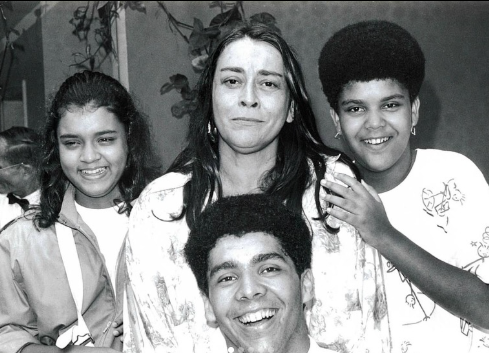 Sandra Gadelha, Preta Gil, Maria Gil e Pedro Gil por Reprodução / Instagram
