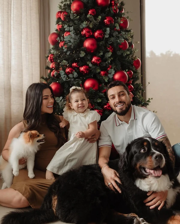 Alex e Vitória Telles por Reprodução/Instagram