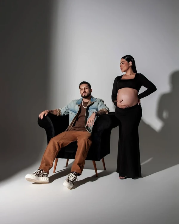 Alex e Vitória Telles por Reprodução/Instagram