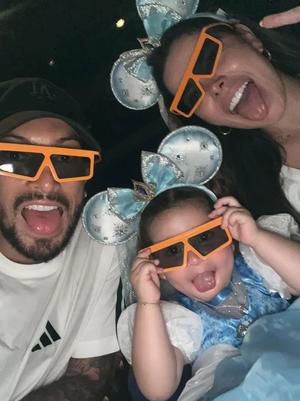 Alex e Vitória Telles por Reprodução/Instagram