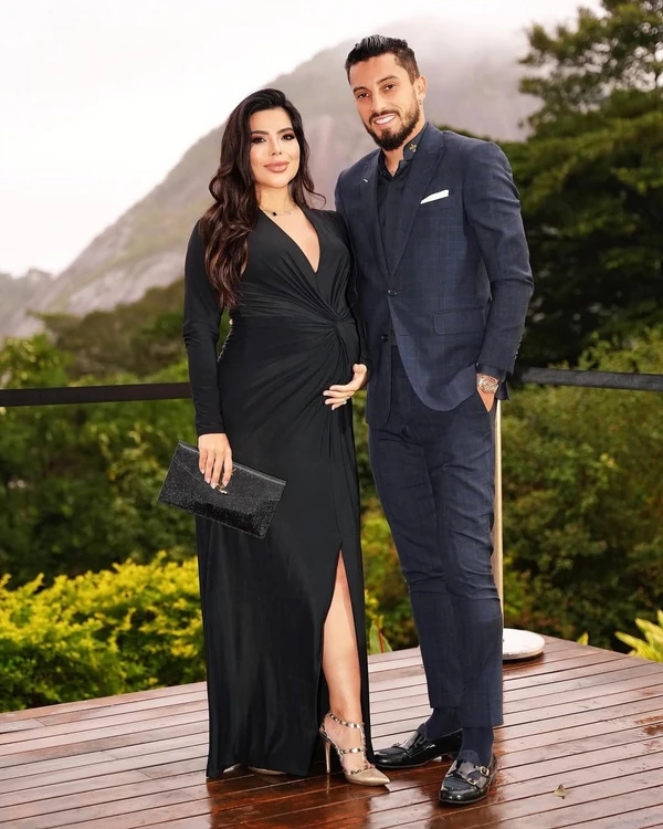 Alex e Vitória Telles por Reprodução/Instagram