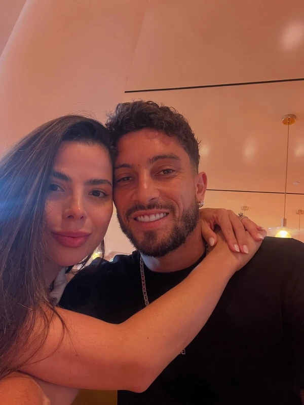 Alex e Vitória Telles por Reprodução/Instagram