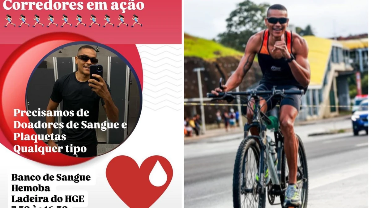 Atleta está internado em estado grave no Hospital Geral do Estado (HGE)