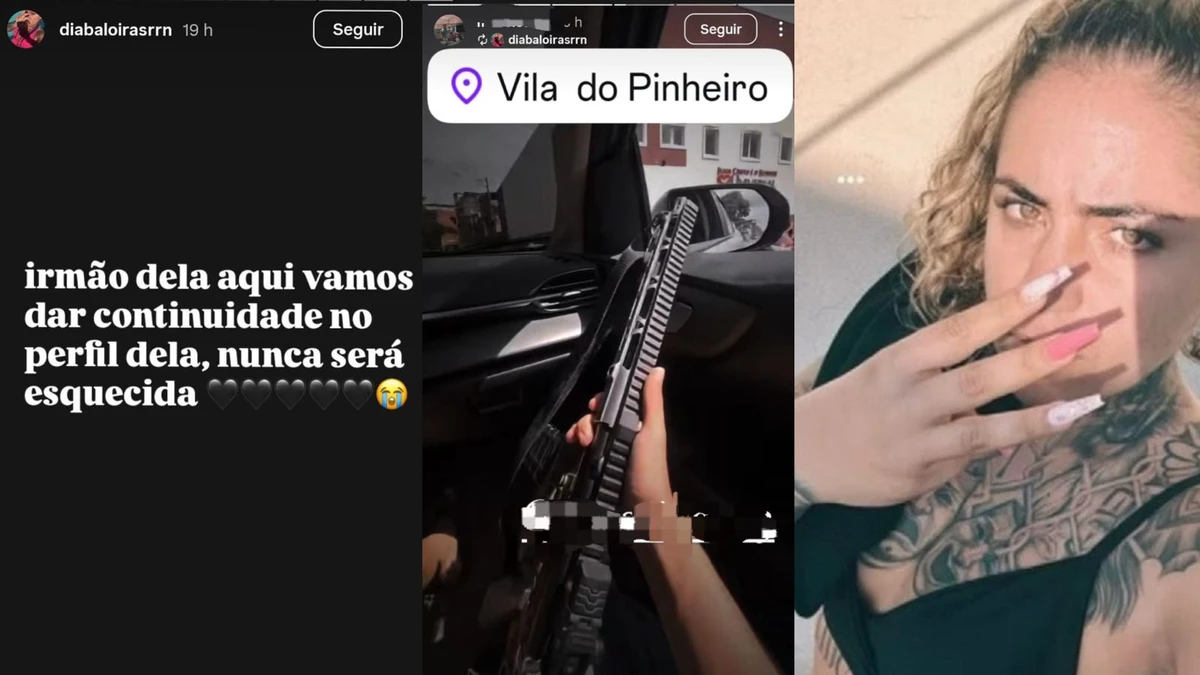 Irmão de Diaba Loira diz que seguirá os passos da traficante
