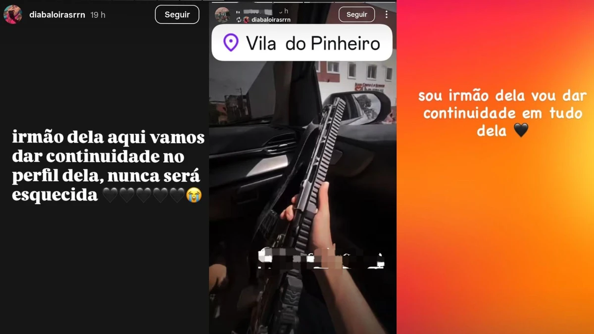 Irmão de Diaba Loira diz que seguirá os passos da traficante