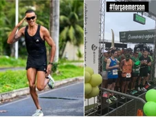 Imagem - Corredores fazem homenagem a maratonista atropelado na Pituba