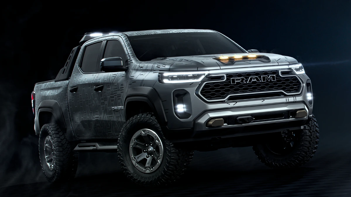 Essa ainda não é a versão de produção da Dakota, é um conceito com aspectos off-road destacados