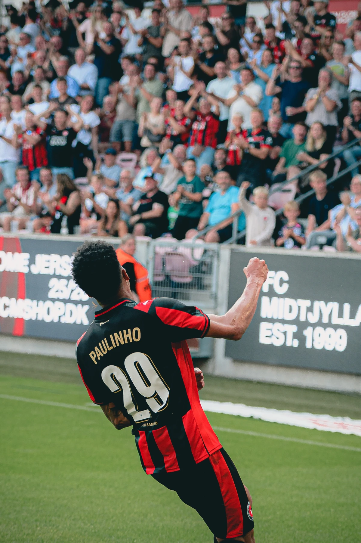  Paulinho pelo Midtjylland por Divulgação/Midtjylland