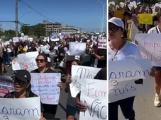 Imagem - Moradores fazem protesto e pedem por justiça após morte de três mulheres em Ilhéus