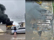 Imagem - Quase 500 estudantes baianos ficam sem transporte após incêndio em cinco ônibus