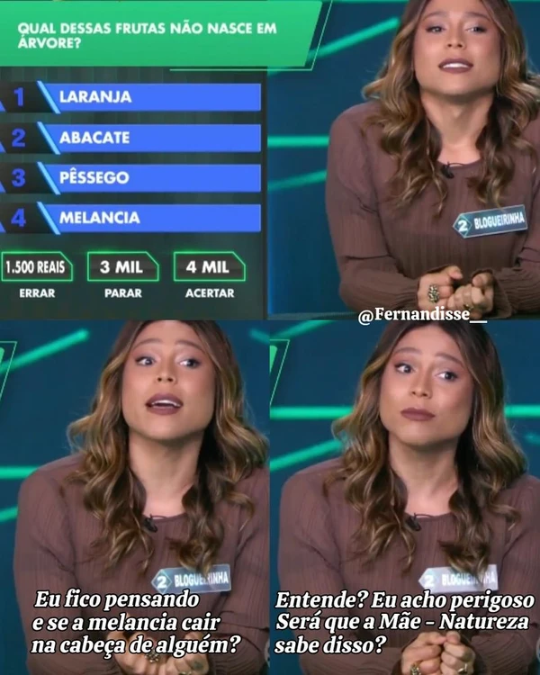 Blogueirinha no Show do Milhão por Reprodução