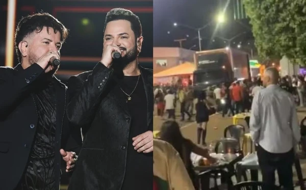 Caminhão de apoio de Diego & Victor Hugo atropela 6 pessoas