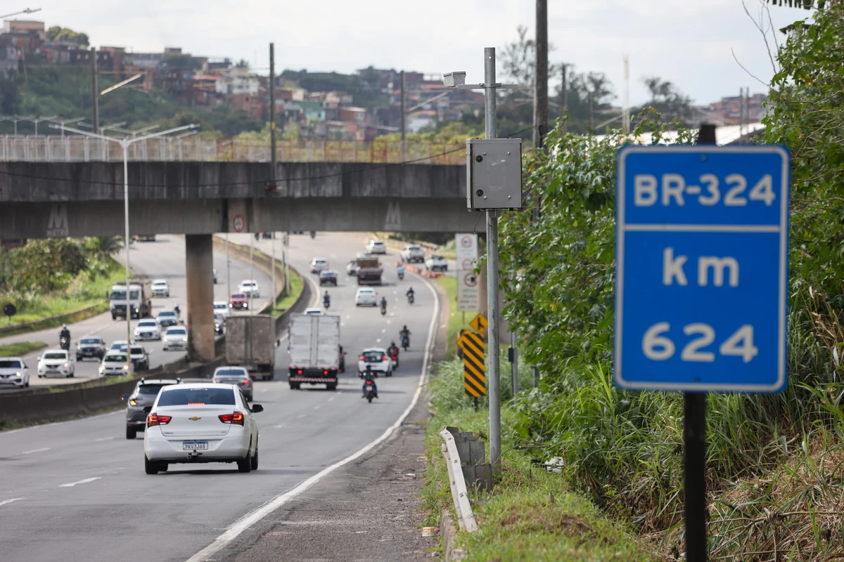 Radar na BR-324 por Marina Silva/CORREIO