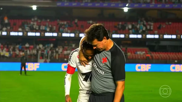 Diniz consola Neymar por Reprodução