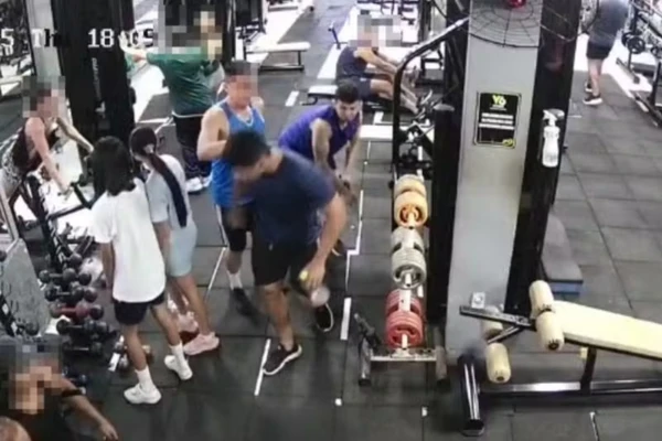 Homem foi atingido na cabeça enquanto estava na academia