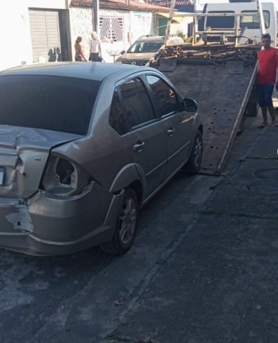Juan foi morto e carro usado suspeitos foi apreendido por Reprodução