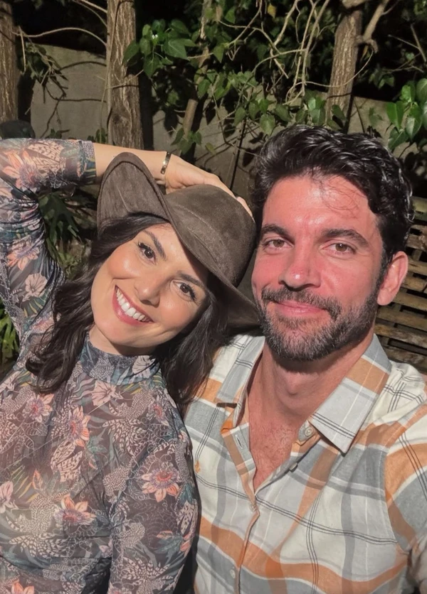 Nathalia Arcuri e o namorado Lucas Pugliessa por Reprodução / Instagram