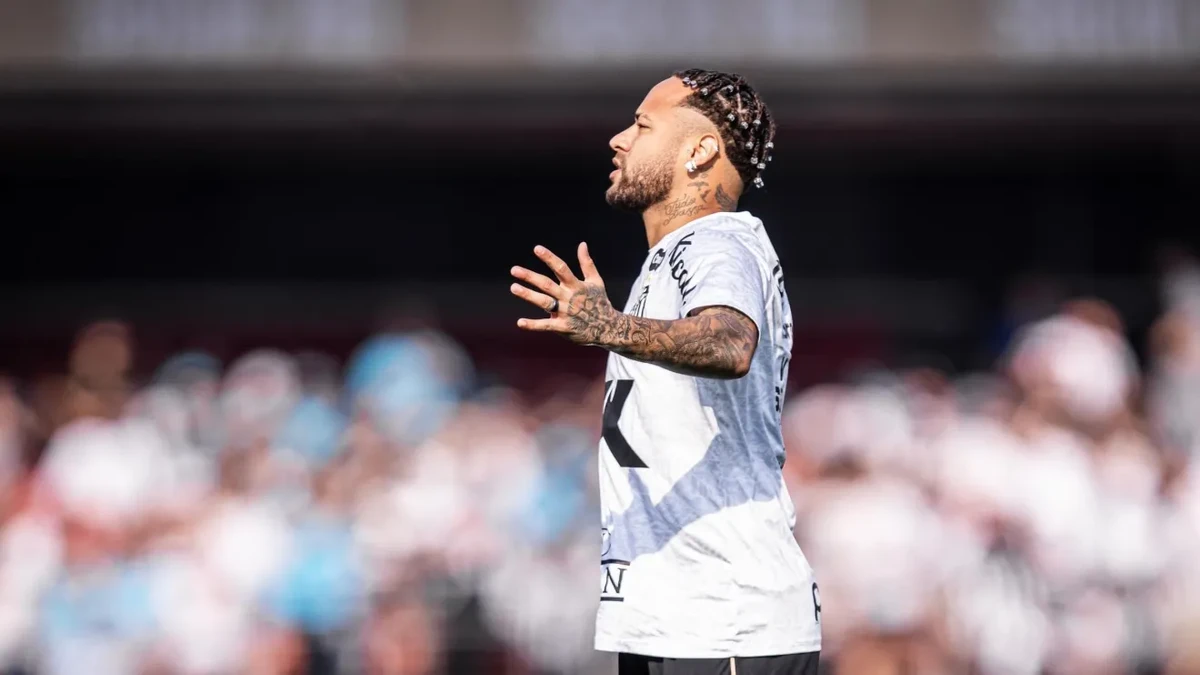 Neymar vai desfalcar Santos
