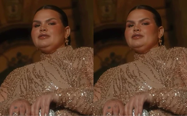 Thais Carla brilha em baile luxuoso após eliminar mais de 50 quilos.