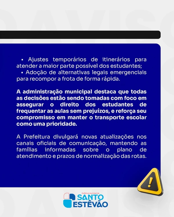 Veja o comunicado oficial da prefeitura por Reprodução/ Redes sociais