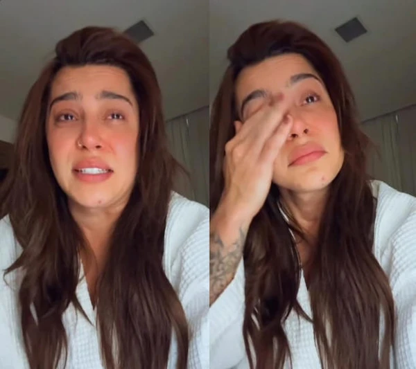 A cantora Lauana Prado se emociona ao falar sobre pouso de emergência por Reprodução/Instagram