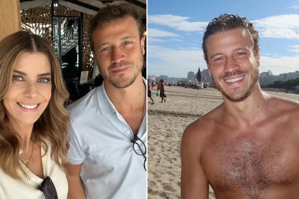 Fabiana Scaranzi e filho Felipe London por Reprodução