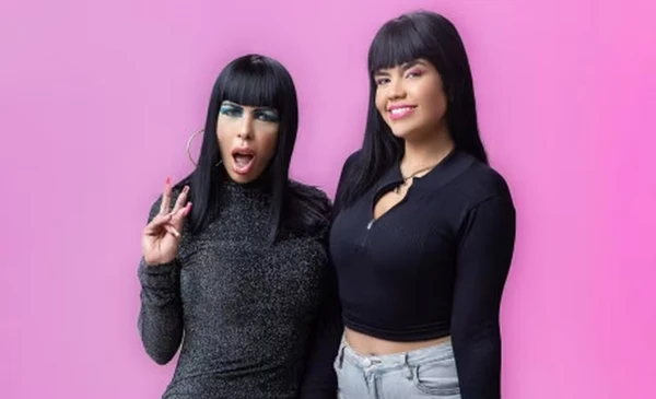 Influenciadoras Kerollen Cunha e Nancy Gonçalves por Divulgação