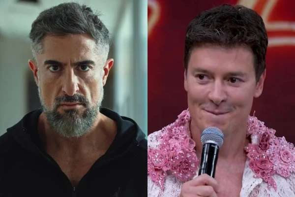 Marcos Mion e Rodrigo Faro por Reprodução
