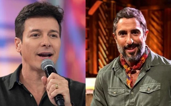 Rodrigo Faro e Marcos Mion por Reprodução