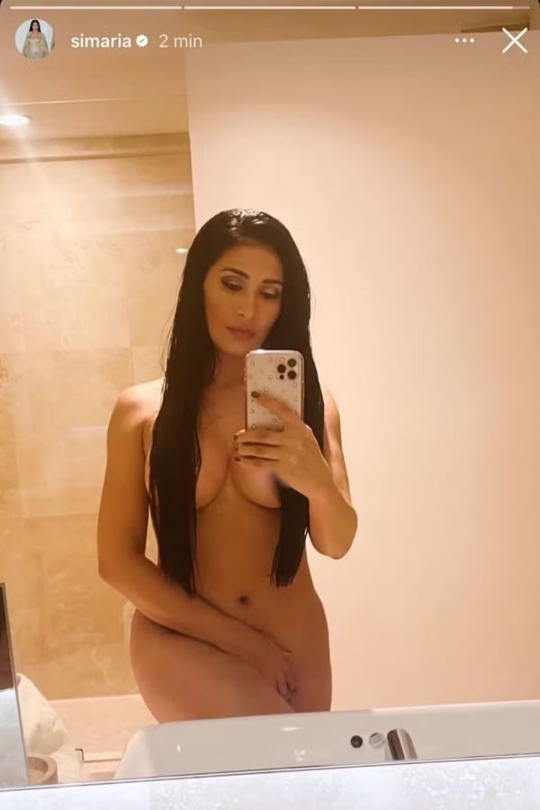 Simaria posta foto íntima e apaga logo em seguida por Reprodução / Instagram