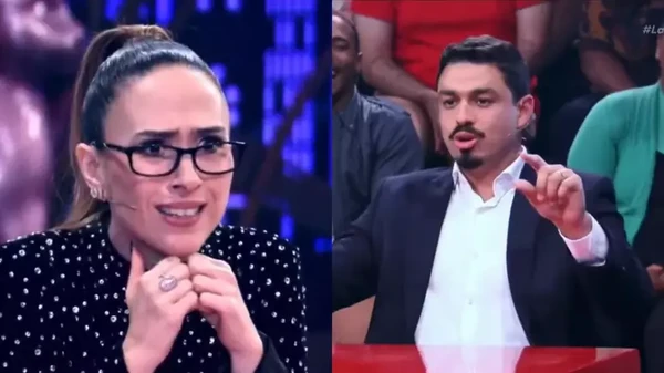 Tatá Werneck se espanta ao ouvir definição de “pênis perfeito”