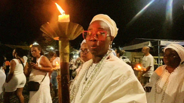 Uiara Lopes, noviça da Irmandade da Boa Morte