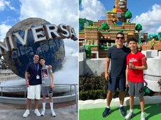 Imagem - Filho de Marcus Buaiz de 13 anos choca em fotos ao lado do pai nos EUA