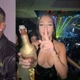 Imagem - Imagens mostram Bia Miranda e Gato Preto com bebidas antes de acidente com carro de luxo