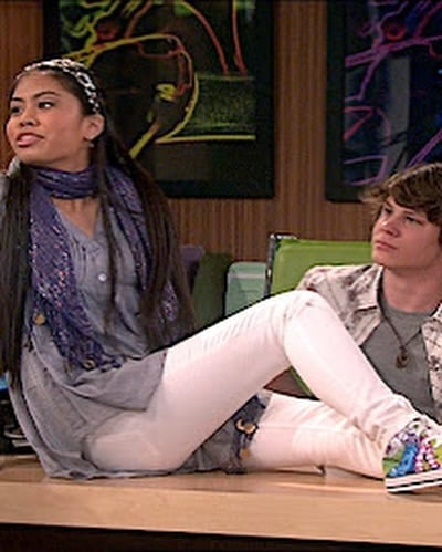 Ashley Argota Torres na época da Nickelodeon por Reprodução