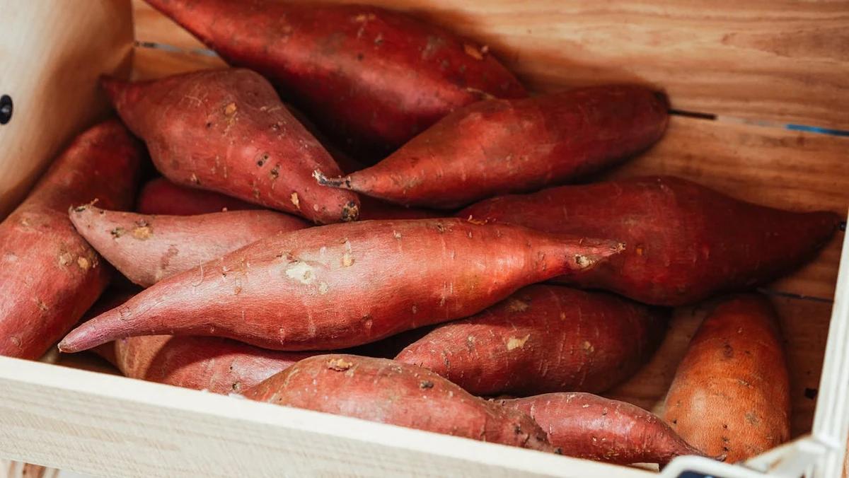 Batata doce por Pexels