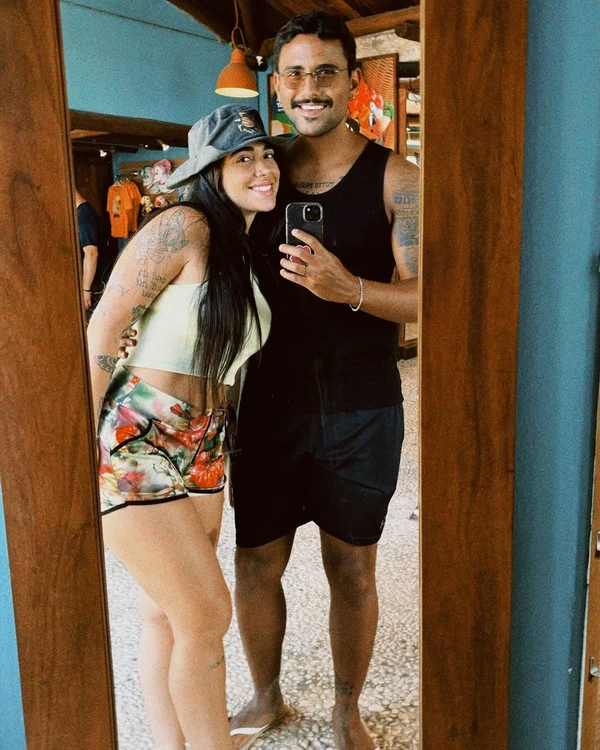 Giovanna Lima e Lucas Pizane por Reprodução/Instagram