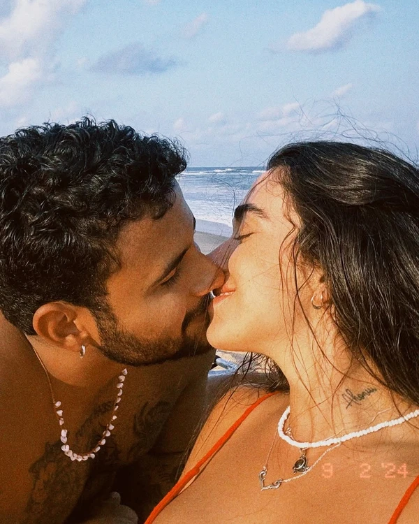 Giovanna Lima e Lucas Pizane por Reprodução/Instagram