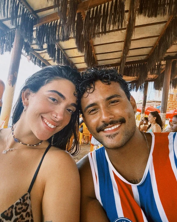 Giovanna Lima e Lucas Pizane por Reprodução/Instagram