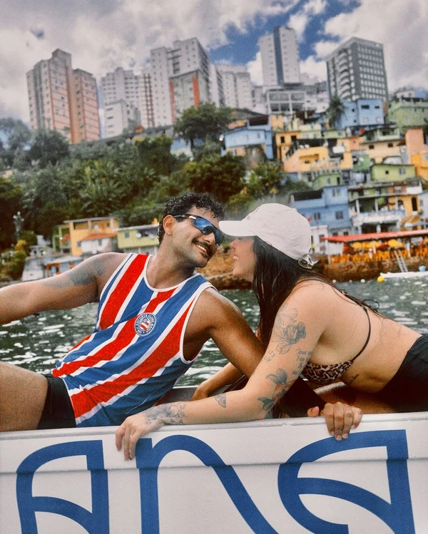 Giovanna Lima e Lucas Pizane por Reprodução/Instagram