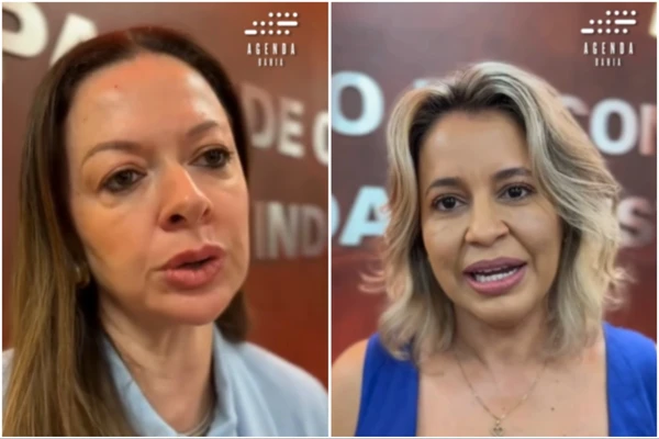 Isabela Suarez e Vanessa Freitas