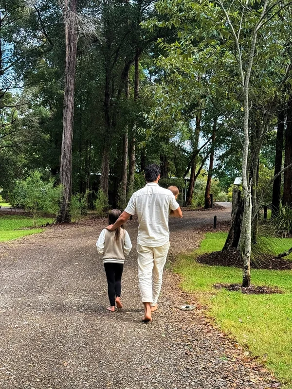 Mel Fronckowiak e Rodrigo Santoro por Reprodução/Instagram