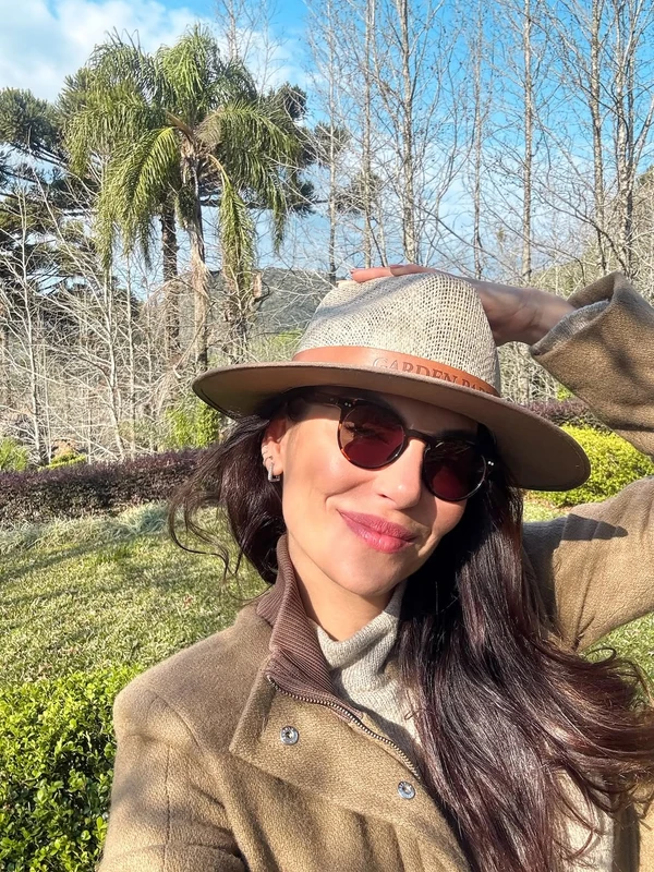 Mel Fronckowiak e Rodrigo Santoro por Reprodução/Instagram