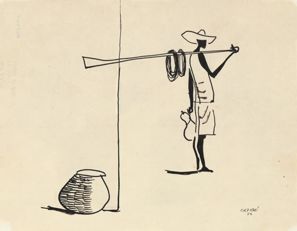 Mestre de Terra, Carybé 1950
