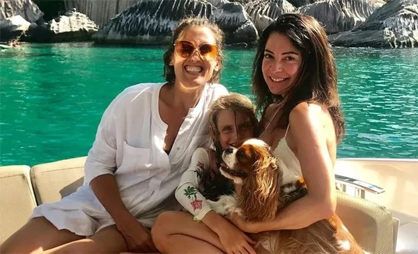Paola Carosella, a filha, Francesca, e Ana Paula Padrão  por Reprodução/Redes Sociais 