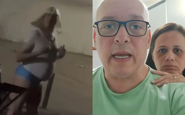Pastor gravou vídeo ao lado da esposa falando em "investigação" por Reprodução