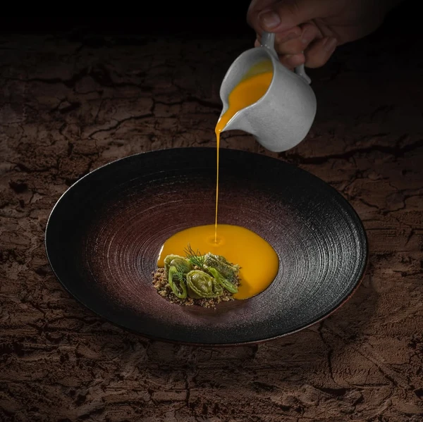 Pratos do restaurante D.O.M de Alex Atala por Reprodução/Instagram