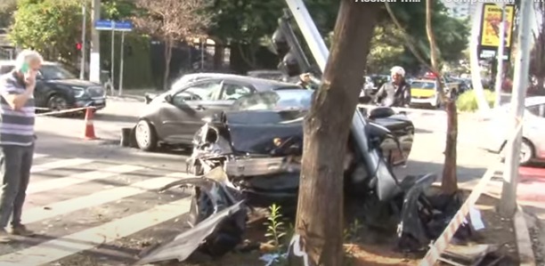 Bia Miranda e Gato Preto sofrem grave acidente em SP por Bia Miranda e Gato Preto sofrem grave acidente em SP