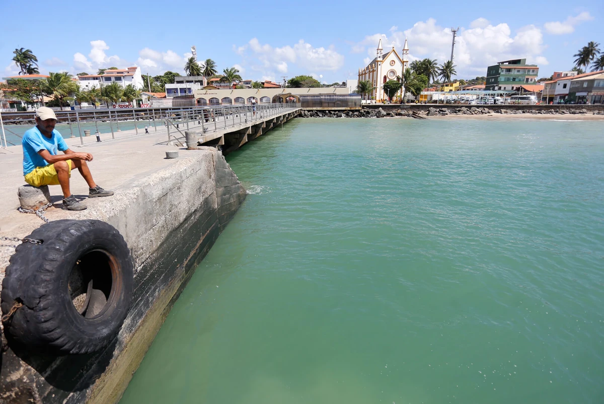 Chegada ao terminal de Mar Grande